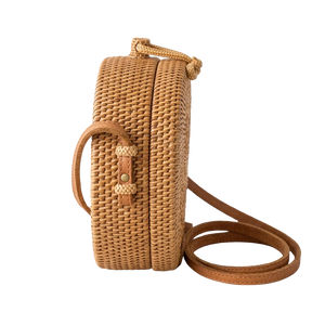 Rattan Crossbody Bag