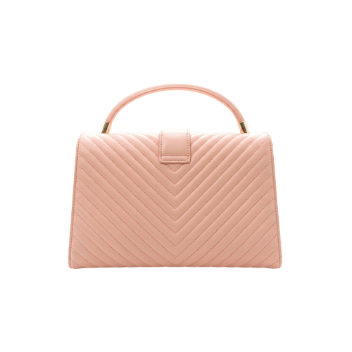 Blush Quilted Clutch